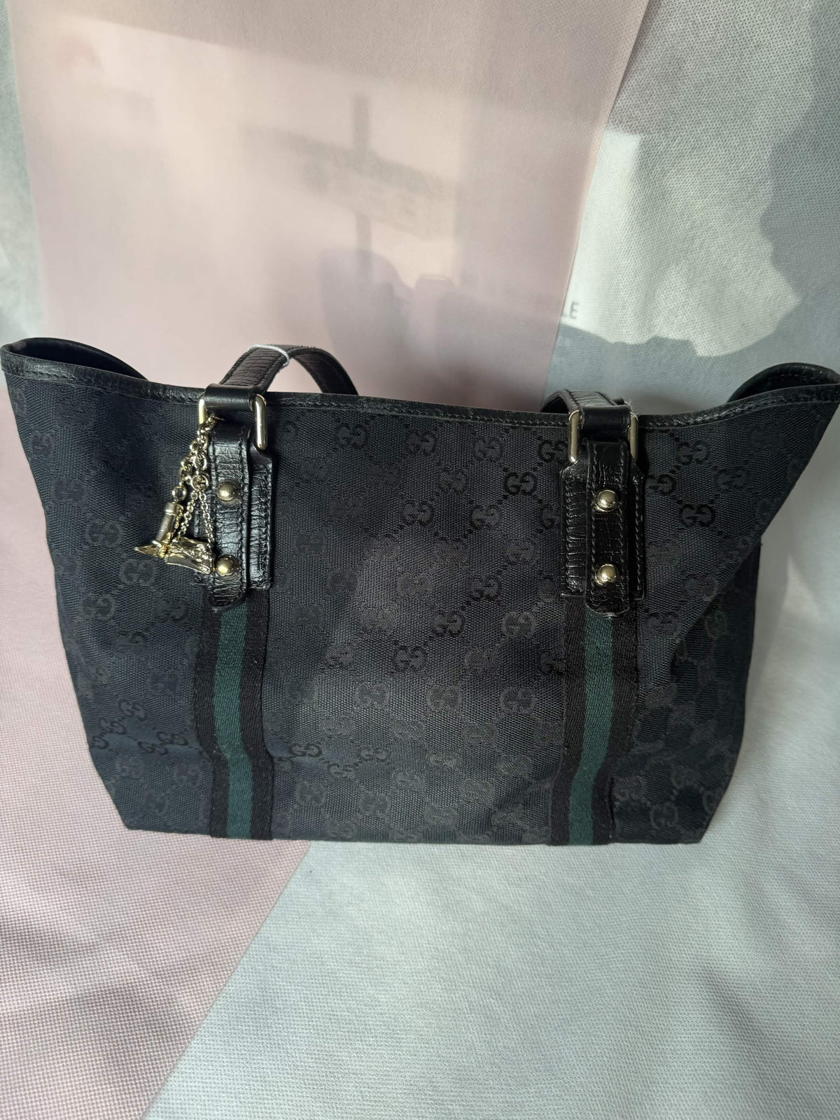 Sac Gucci Noir et Vert