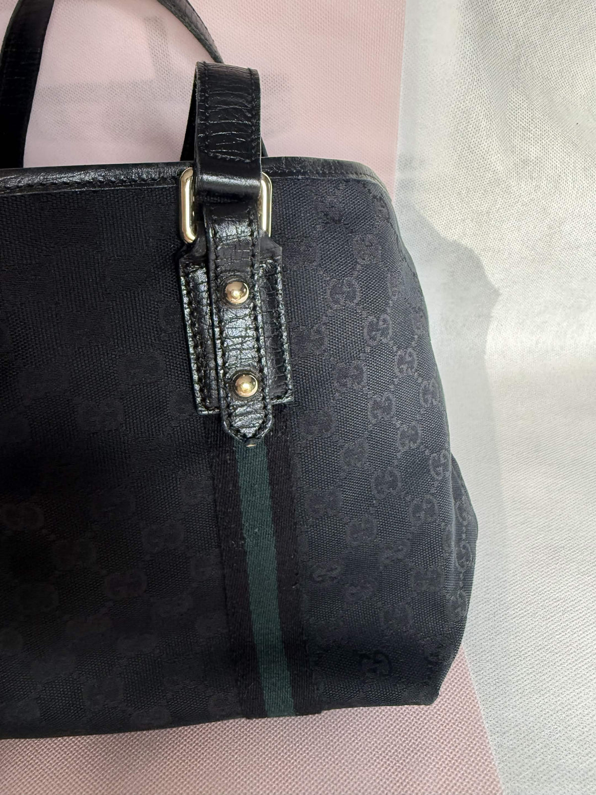 Sac Gucci Noir et Vert